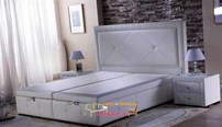 istikbal beyaz comform baza modeli
