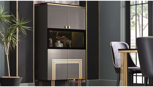 Bellona Calibo Yemek Odası Takımı Vitrin Modeli