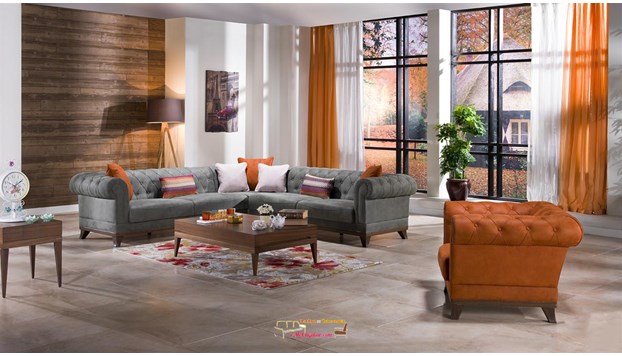 Bellona Elantra Köşe Takımı Modeli Prestij Yeşil Rengi