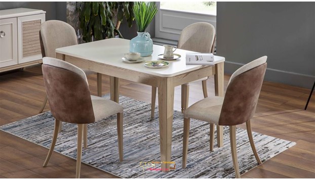 Bellona Vilza Yemek Odası Takımı Yemek Masası Modeli