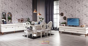 Modalife Anfora Düğün Paketi Yemek Odası Takımı