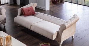 Mondi İndigo Koltuk Takımı Üçlü Koltuk Yatak Modeli