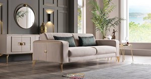 Mondi Veyron Koltuk Takımı Üçlü Koltuk Modeli